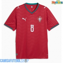 Camisa de time de futebol Portugal Bruno Fernandes #8 Replicas 1º Equipamento Mundo 2026 Manga Curta